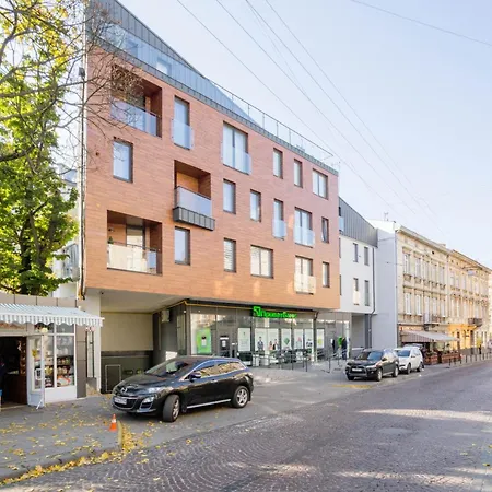 Apart-Terrace On Baker Street Lviv Exterior photo